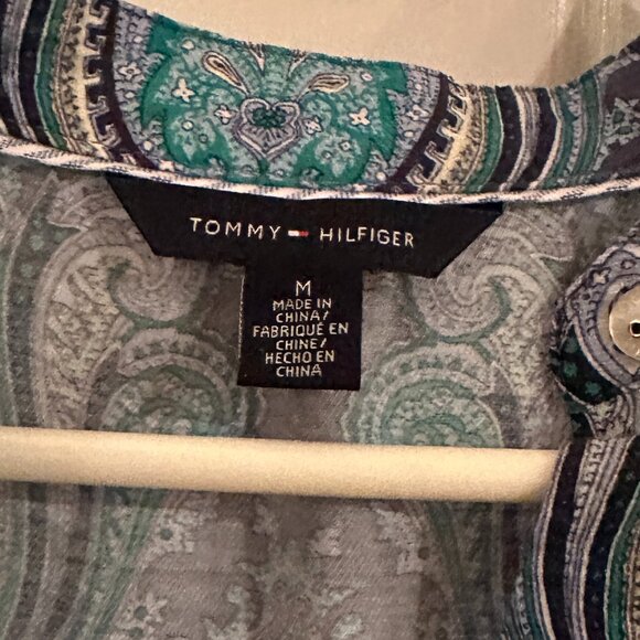 Tommy Hilfiger Women Paisley Dress Sz Medium - Picture 2 of 4